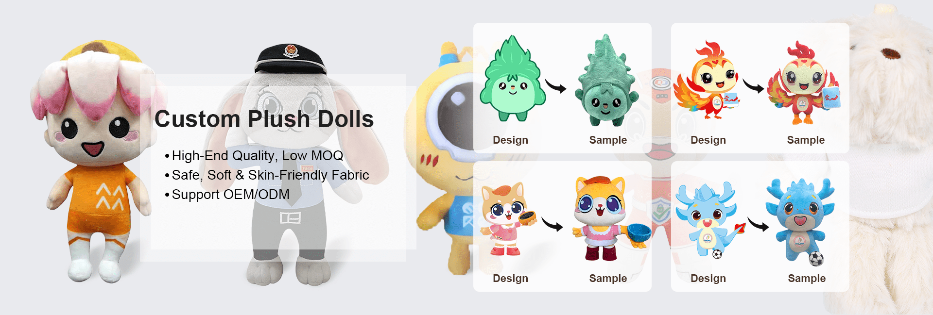 Custom Plush Doll - ebabe toy