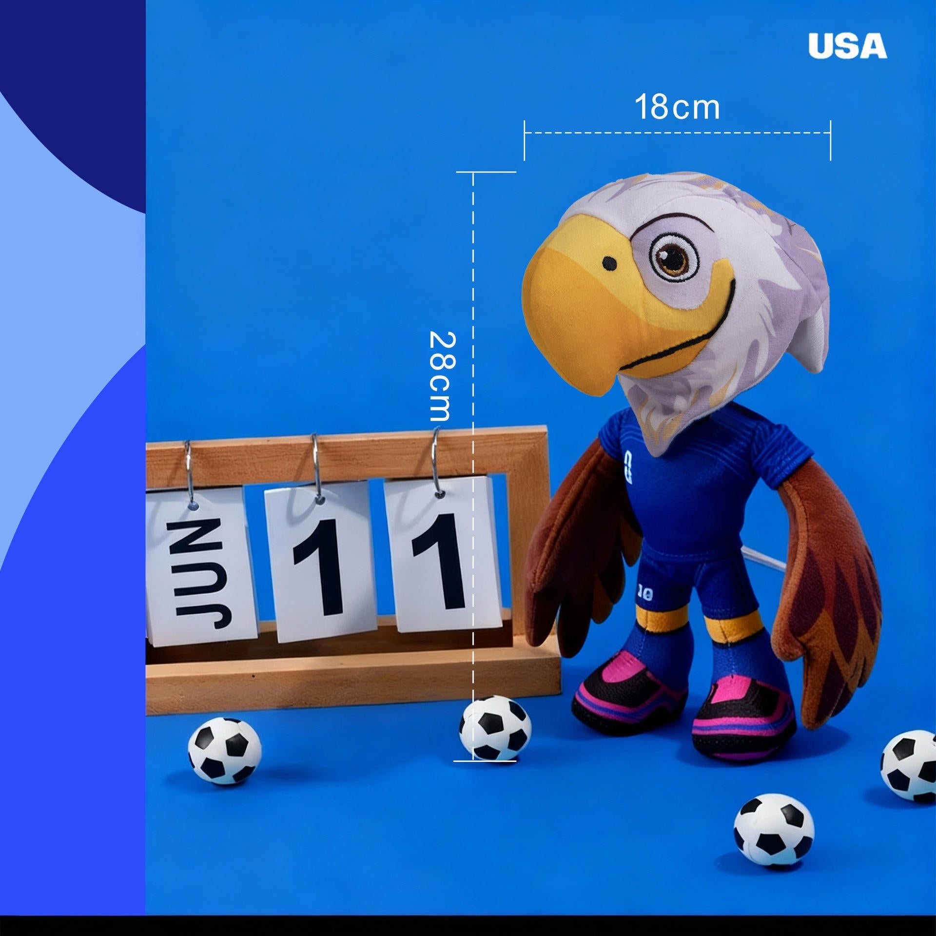 2026 World Cup Football Plush Toy Soft - ebabe toy