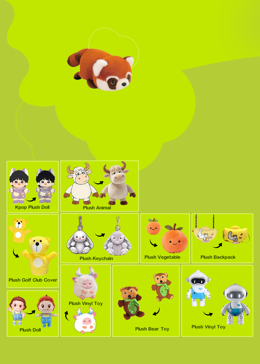 Bring your Ideas to Life! Customized Stuffed Toys 1