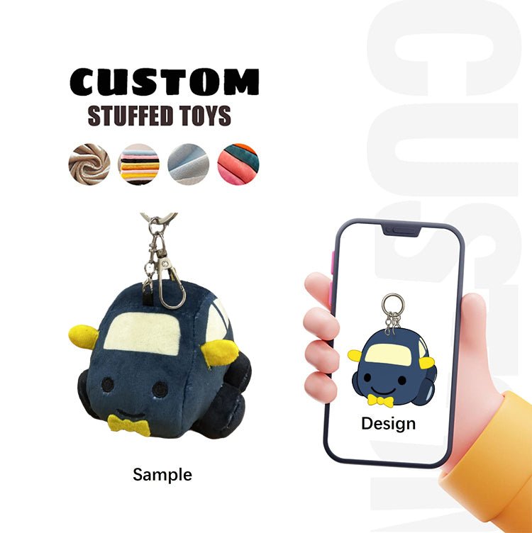 Custom Plush Keychain - ebabe toy