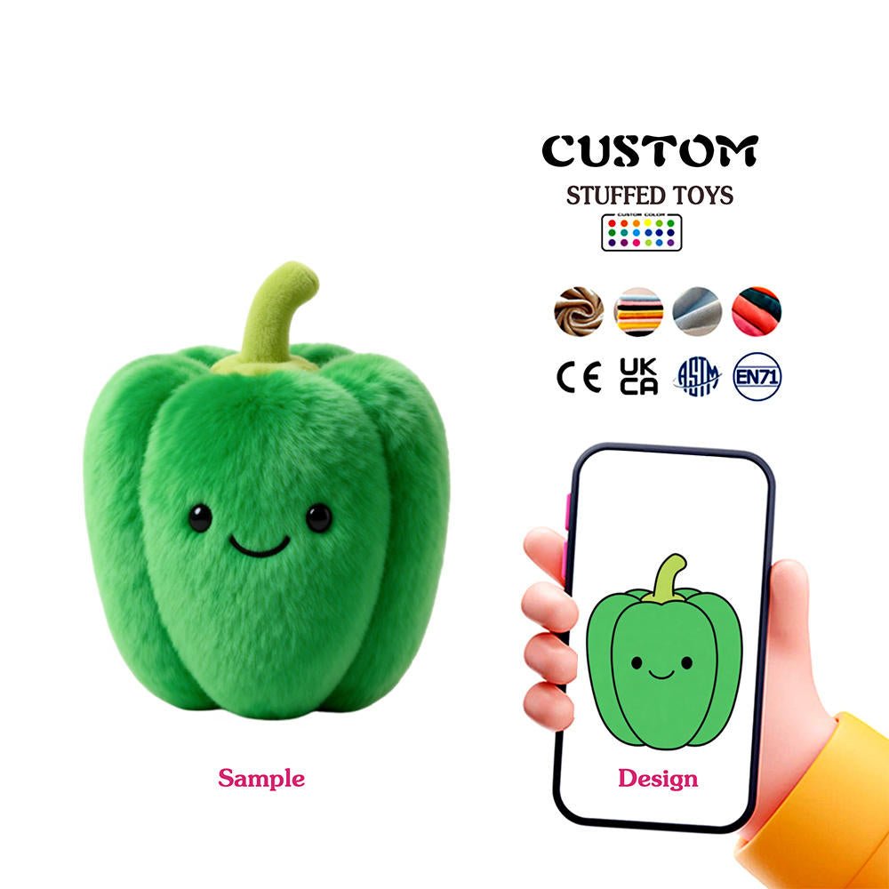 Custom Plush Vegetables - ebabe toy