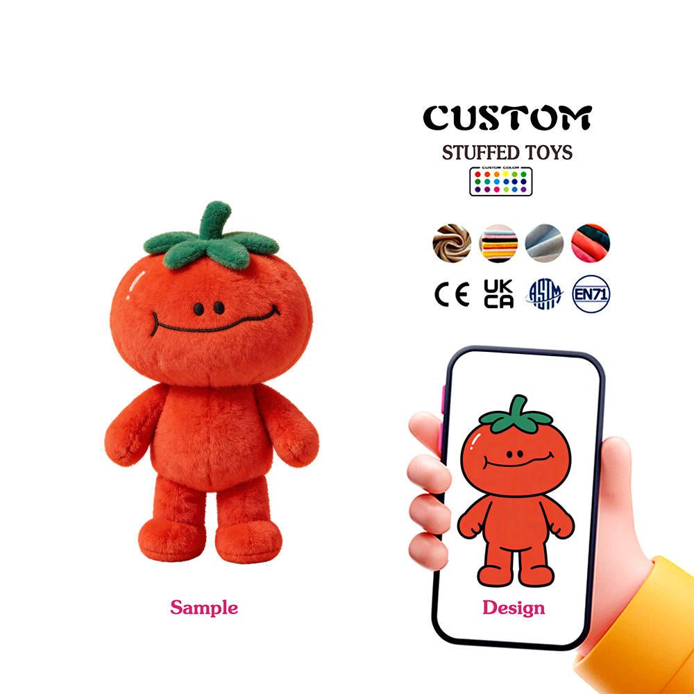 Custom Plush Vegetables - ebabe toy