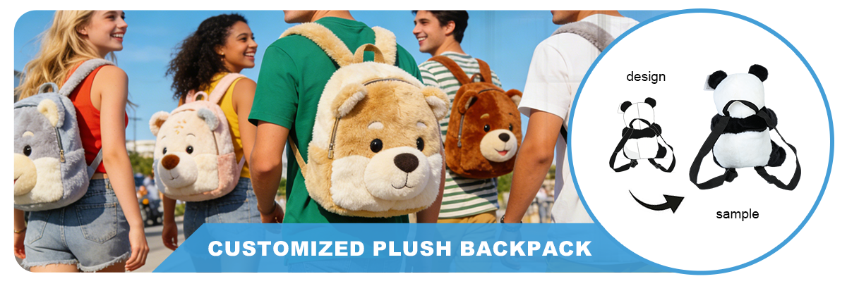Custom Plush Backpacks & Purses - ebabe toy
