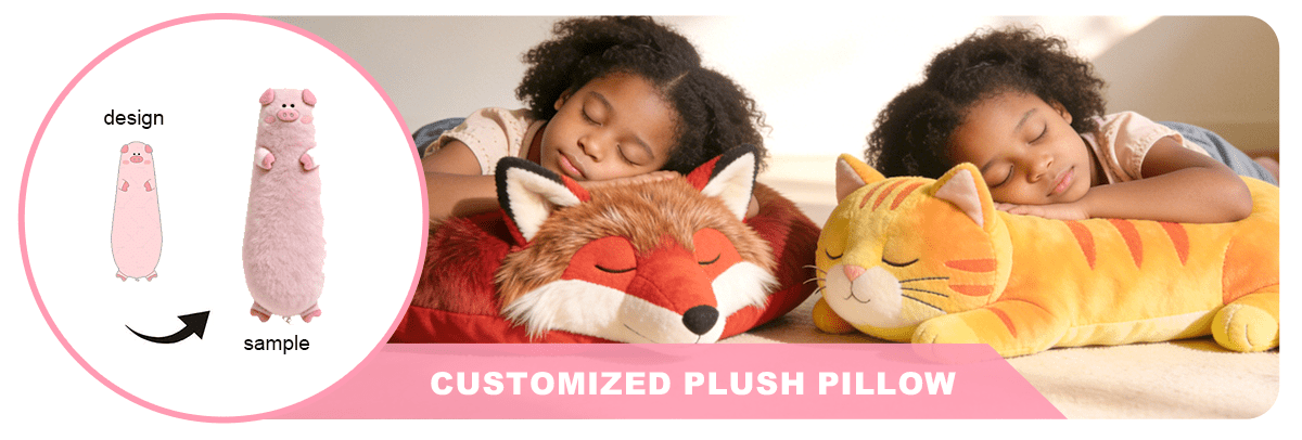 Custom Plush Pillow - ebabe toy