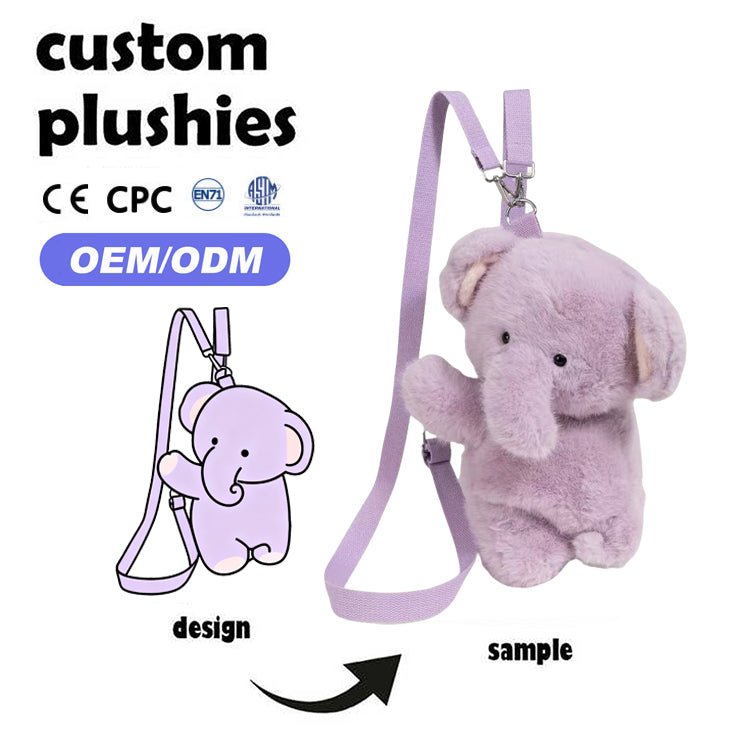 Custom Plush Backpacks & Purses - ebabe toy