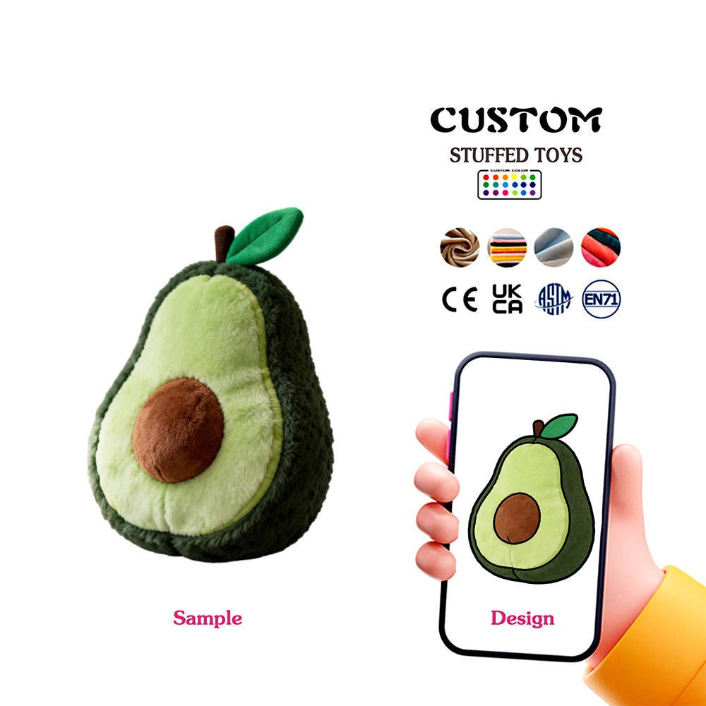 Custom Plush Vegetables - ebabe toy