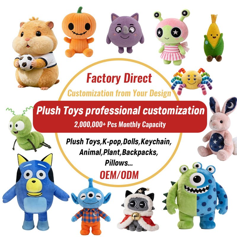 Custom Plush Vegetables - ebabe toy